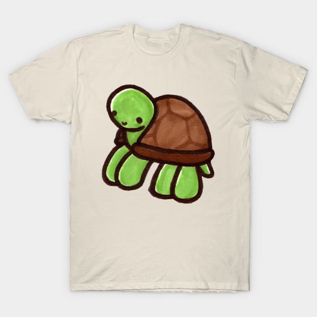 turtle friend c: T-Shirt by TheRainbowMaiden